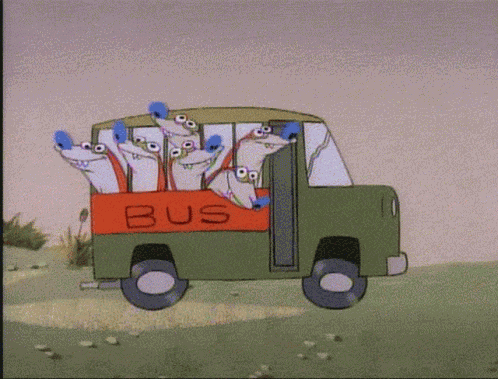 Croco Stimpy Happy Happy Joy Joy GIF
