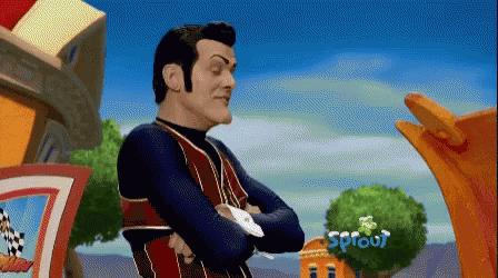 Crossed Arms Robbie Rotten GIF