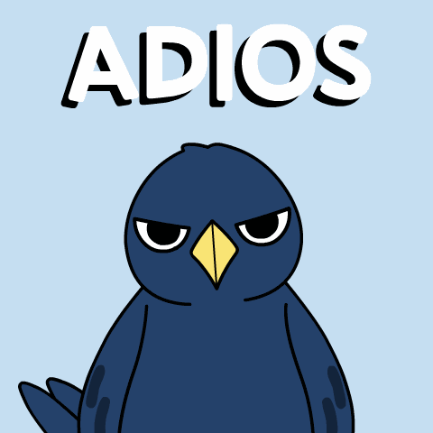 Crow Adios GIF