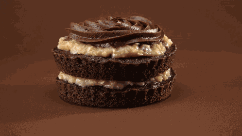Crumbl Cookies German Chocolate Cake GIF