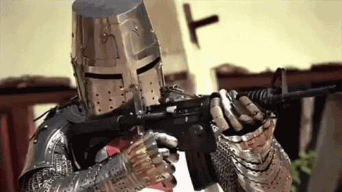 Crusader Gun Deus Vult Gun GIF