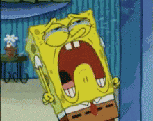 Cry Spongebob GIF