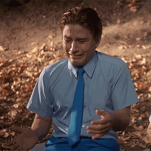 Crying Andre GIF