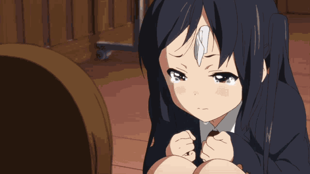 Crying Anime Cute GIF