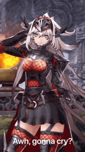 Crying Anime GIF