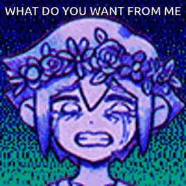 Crying Basil Basil Omori GIF