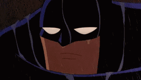 Crying Batman GIF