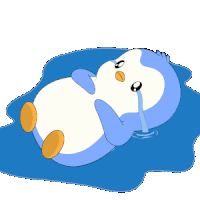 Crying Disappointed Sticker