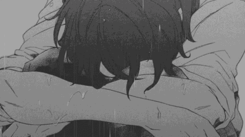 Crying Drenched GIF