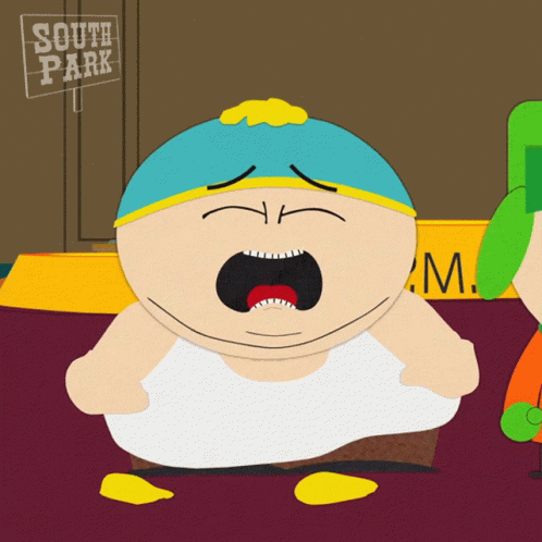 Crying Eric Cartman GIF
