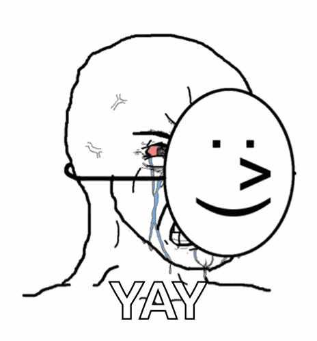 Crying Happy GIF