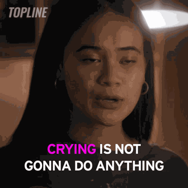 Crying Is Not Gonna Do Anything Gabby GIF