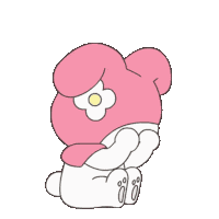 Crying My Melody Sanrio Sticker