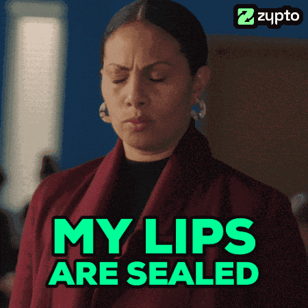 Crypto I Cant Say GIF