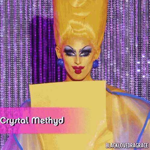 Crystal Methyd Drag Race GIF