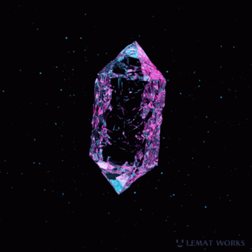 Crystal Spinning GIF