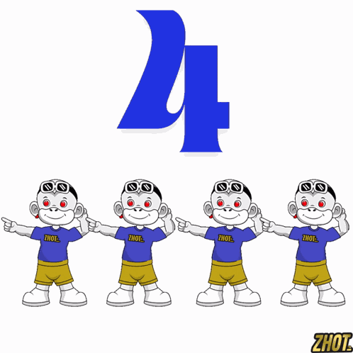 Cuatro Four GIF