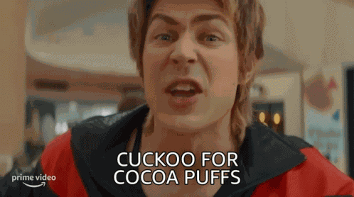 Cuckoo For Cocoa Puffs Christian Lemon GIF