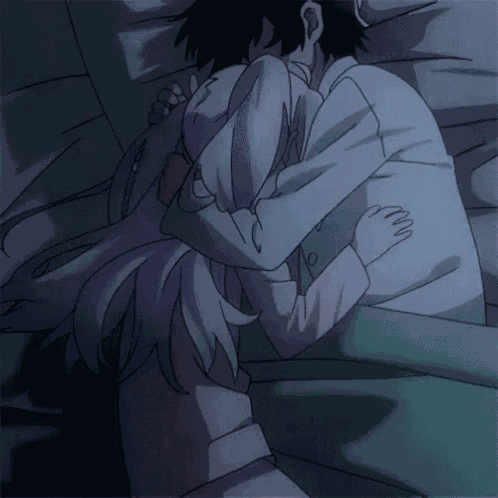 Cuddle Anime GIF