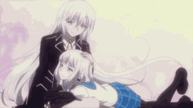 Cuddle Anime GIF
