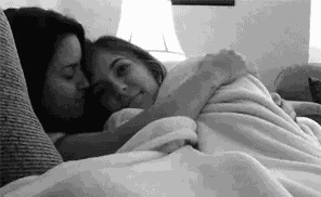 Cuddle Kiss GIF