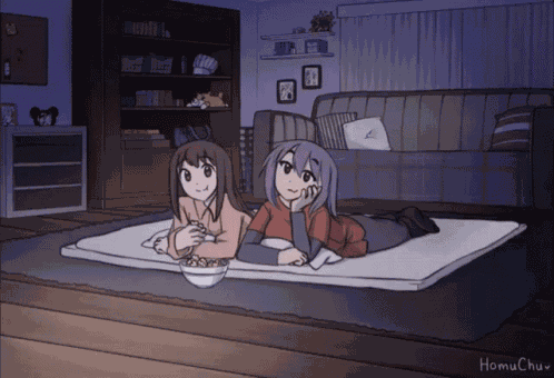 Cuddling Anime GIF