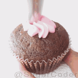 Cupcake Frosting GIF