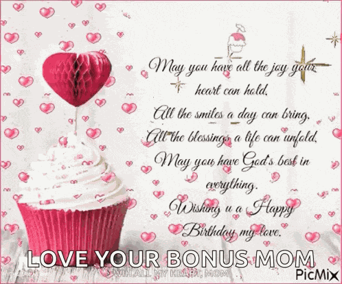 Cupcake Heart GIF