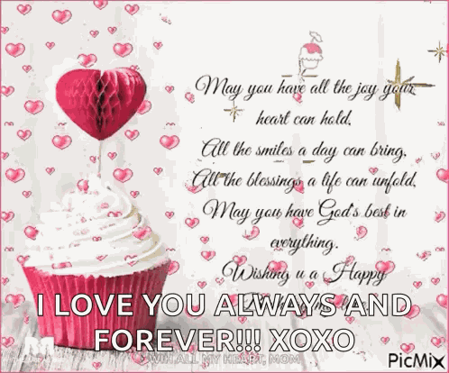 Cupcake Heart GIF