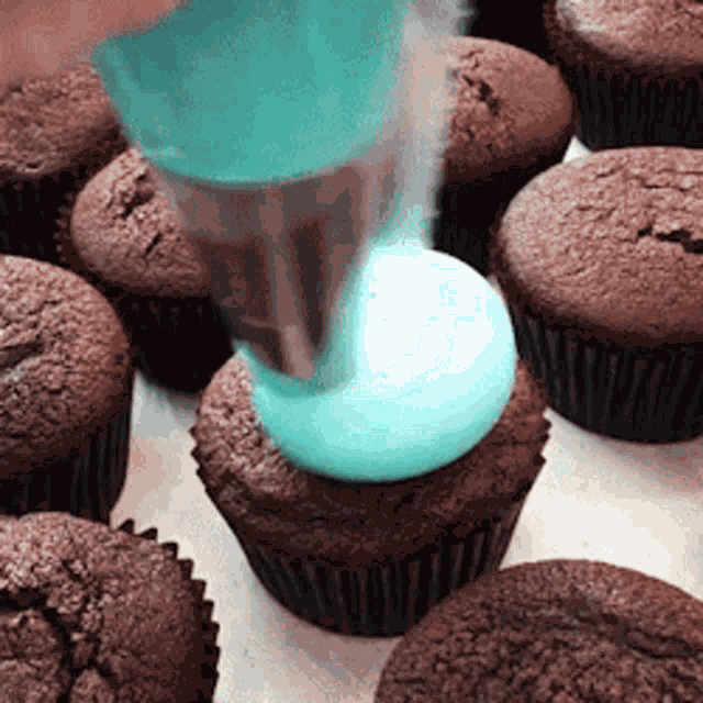 Cupcake Icing GIF