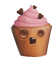 Cupcake Sticker