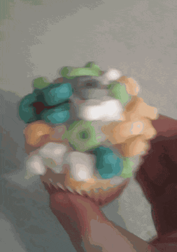 Cupcakes Froot Loops Cupcake GIF