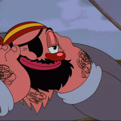 Cuphead Show Captain Brineybeard GIF