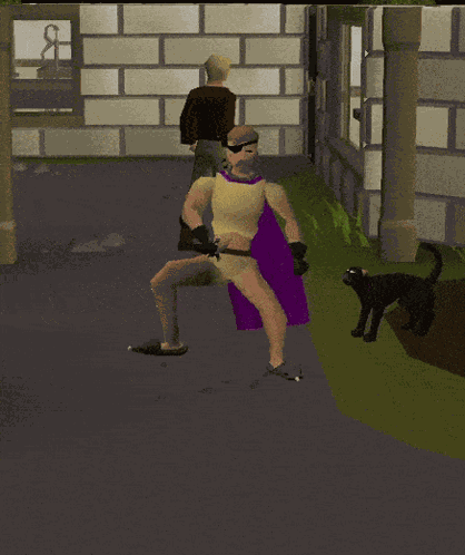 Cursed Banana Runescape Walk GIF