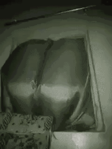 Curtains Windy Weather GIF