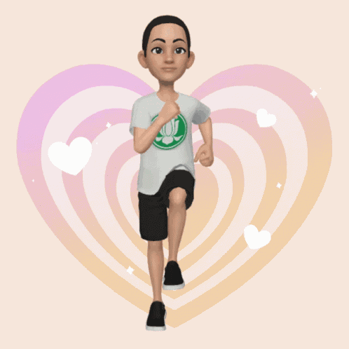 Cute Boy Running GIF