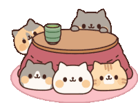 Cute Cats Sticker