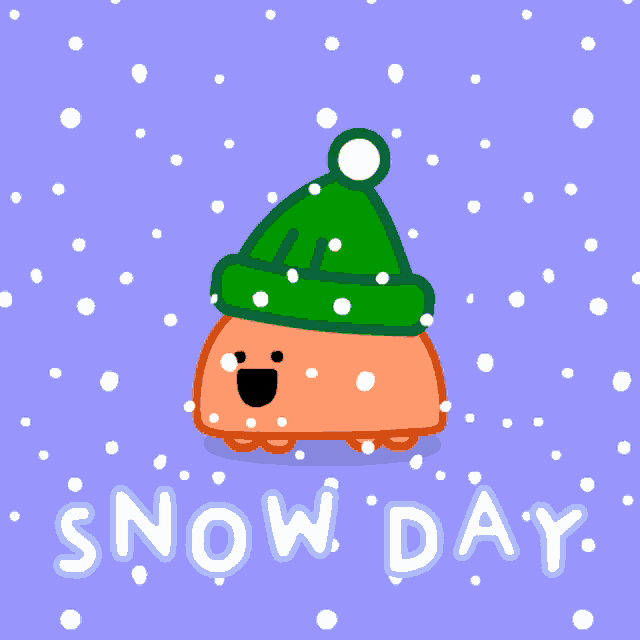 Cute Dinosaur Dino Winter GIF
