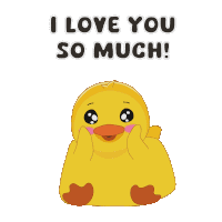 Cute Duck Sticker