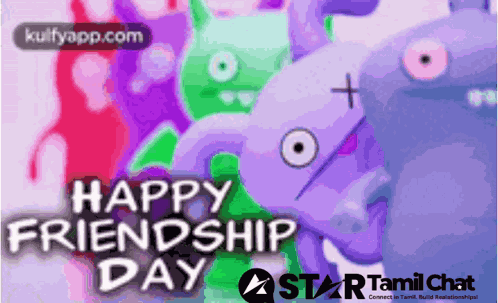 Cute Friendship Day Nanbenda GIF