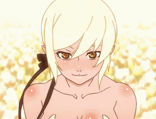 Cute Girl Giving You Flowers GIF