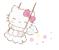 Cute Hello Kitty Sticker