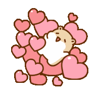 Cute Love You Sticker