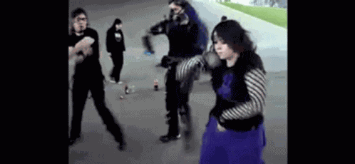Cybergoth Dance GIF