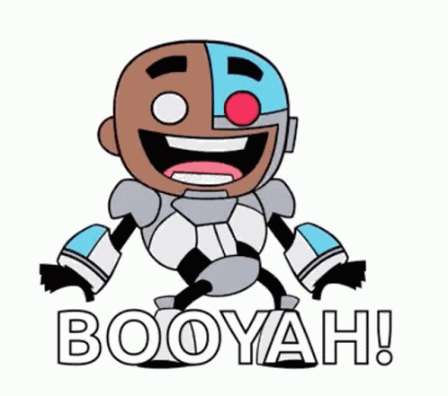 Cyborg Teen Titans GIF