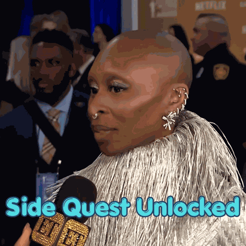 Cynthia Erivo Sidequest GIF