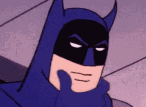 Düşünen Batman GIF