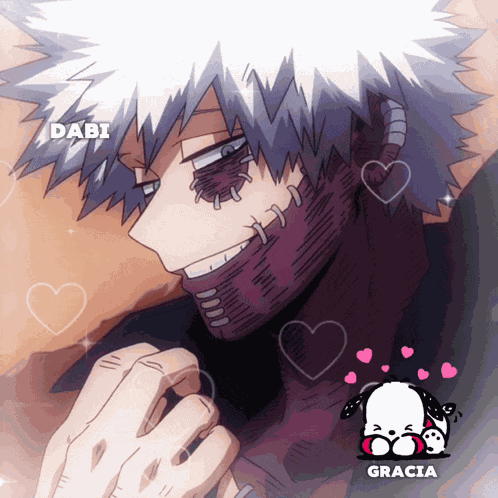 Dabi De Gracia Touya Todoroki GIF