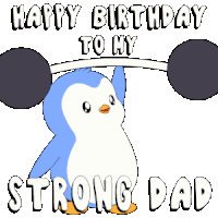 Dad Strong Dad Sticker
