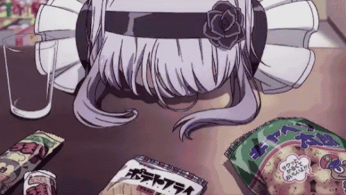 Dagashi Kashi Hotaru Shidare GIF
